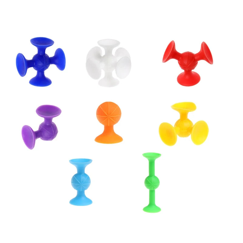 JOEY™️DIY Soft Silicone Building Blocks Sucker