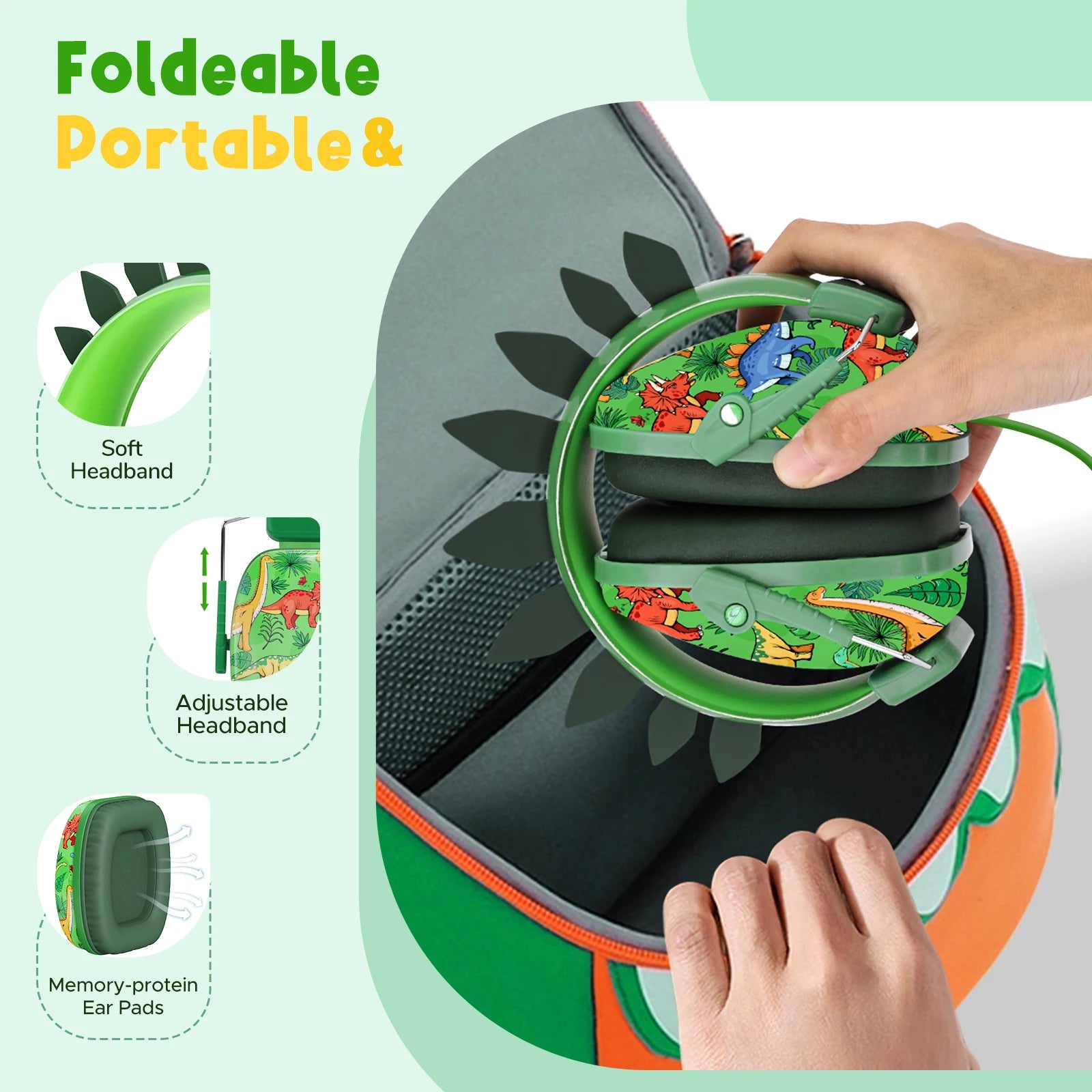 JOEY™️Wired Kids Noise Cancelling Headphones