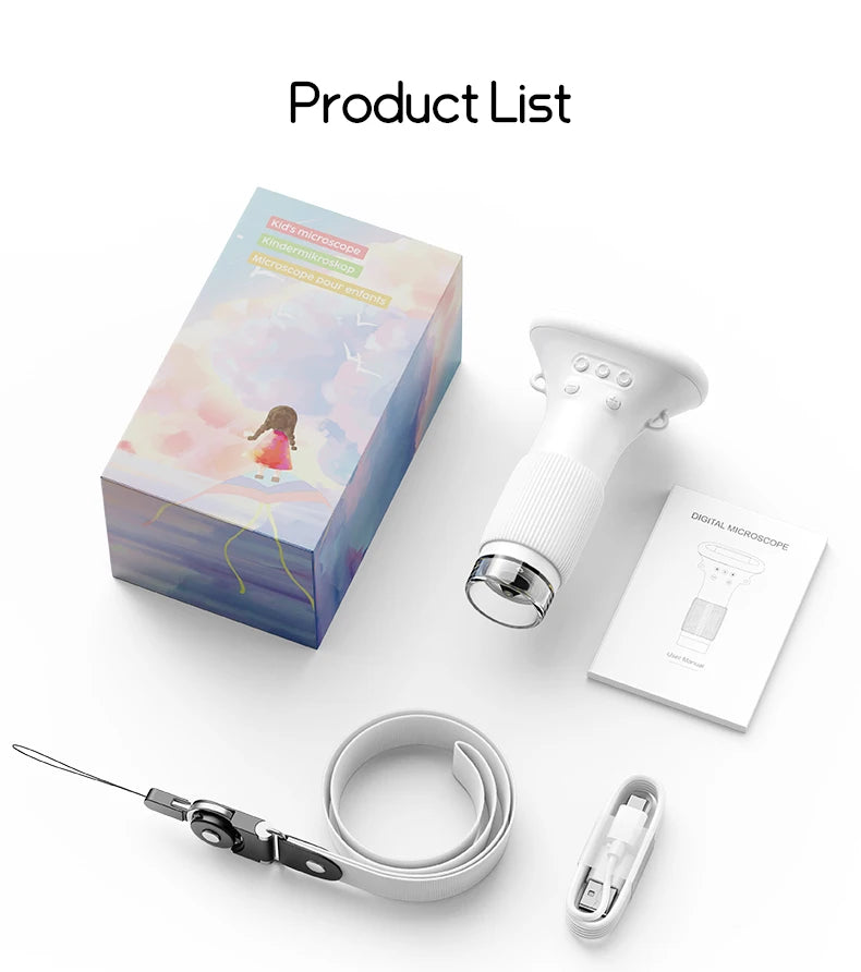 JOEY™️Kids Microscope With LED Screen