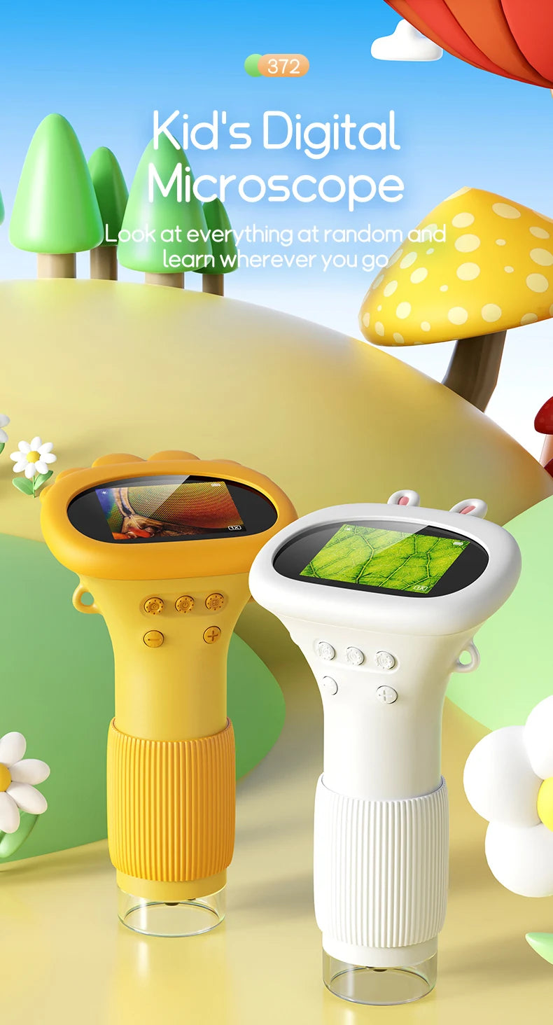JOEY™️Kids Microscope With LED Screen