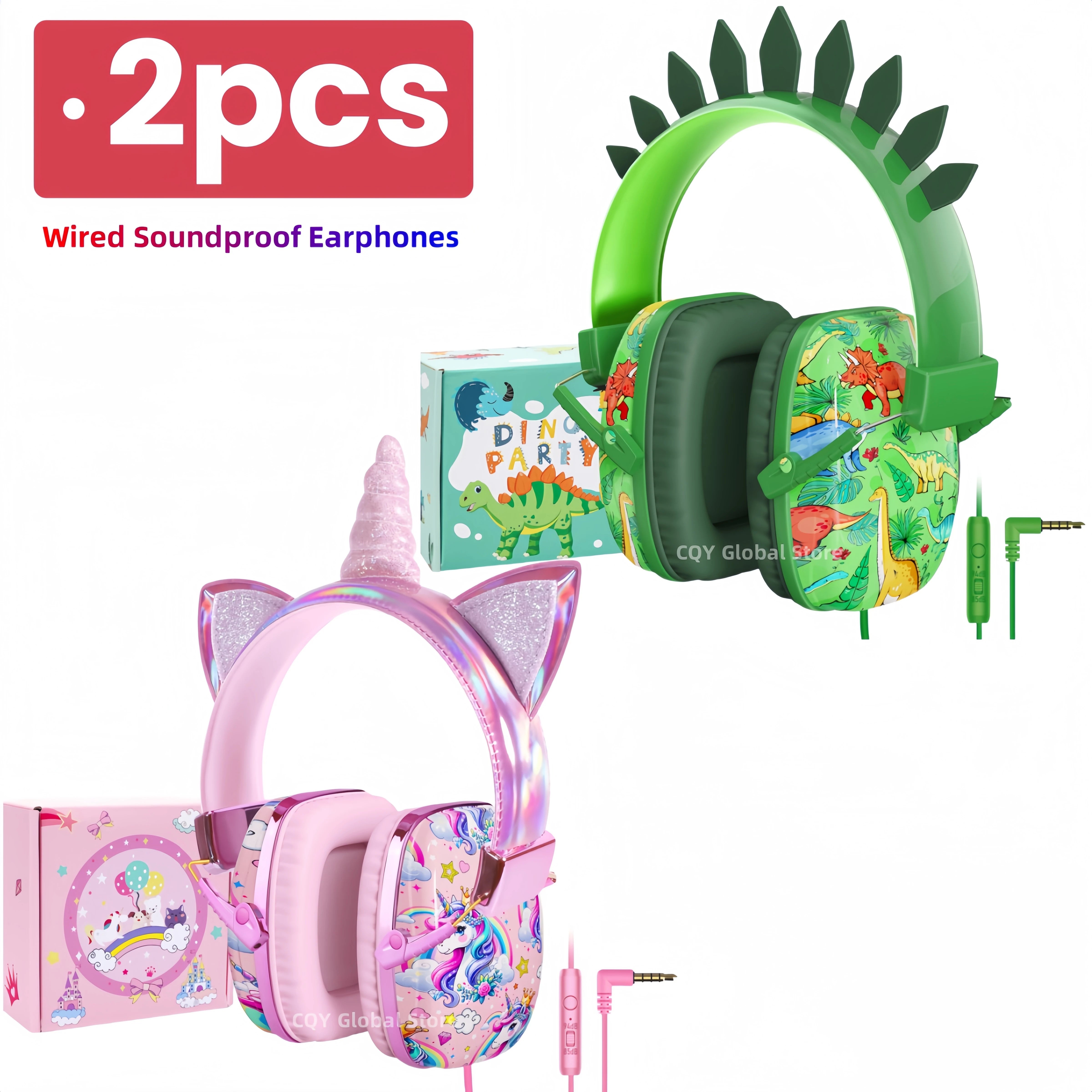 JOEY™️Wired Kids Noise Cancelling Headphones