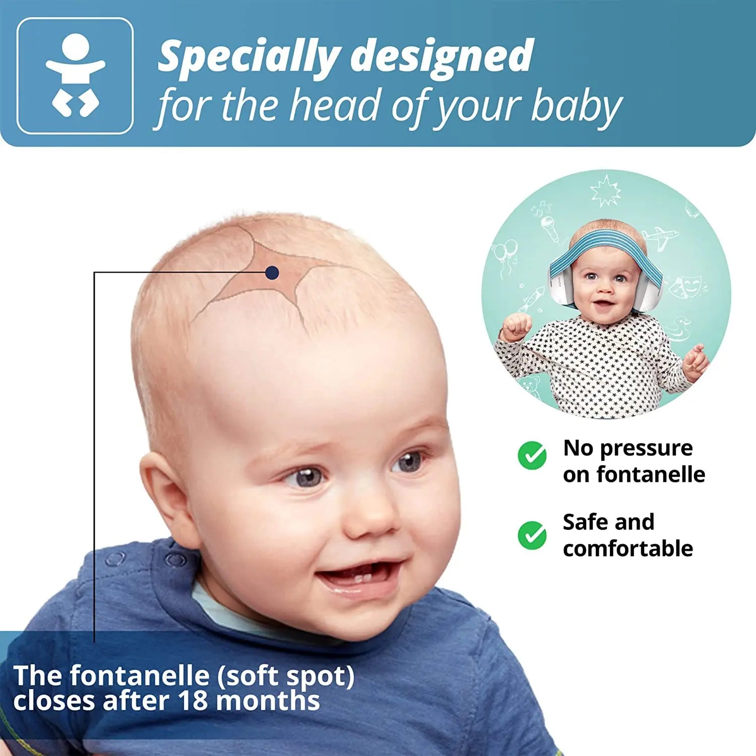 JOEY™️ Noise Cancelling Baby Ear Protection