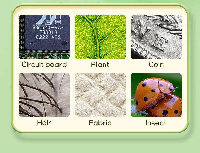 JOEY™️Kids Microscope With LED Screen