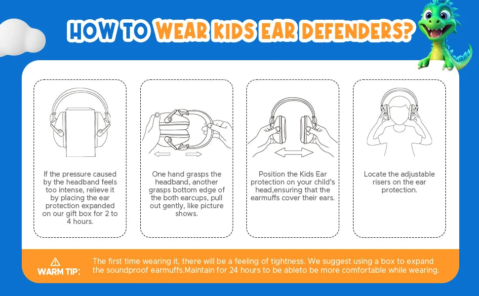 JOEY™️Wired Kids Noise Cancelling Headphones