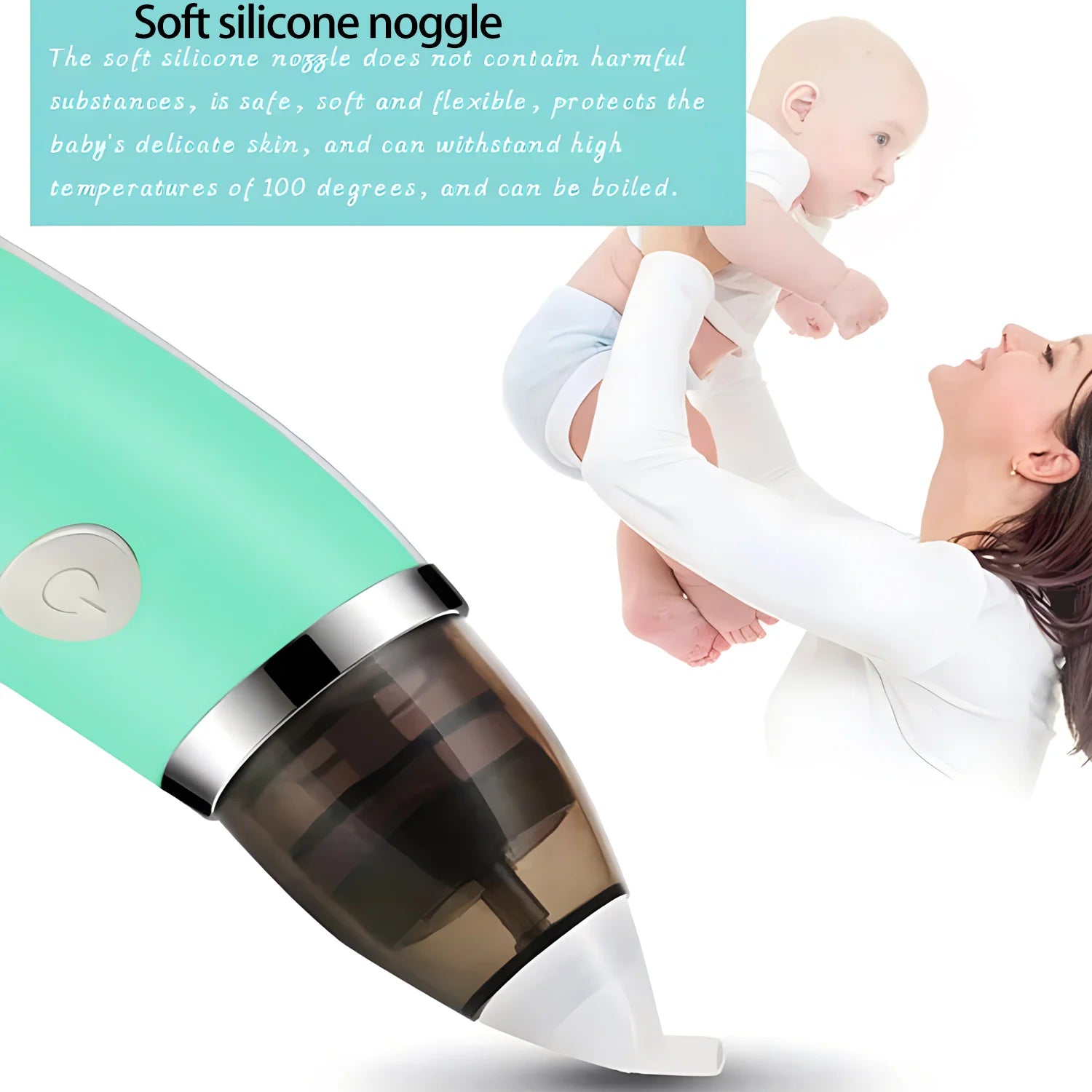 JOEY™️ Rechargeable Baby Nasal Aspirator Cleaner