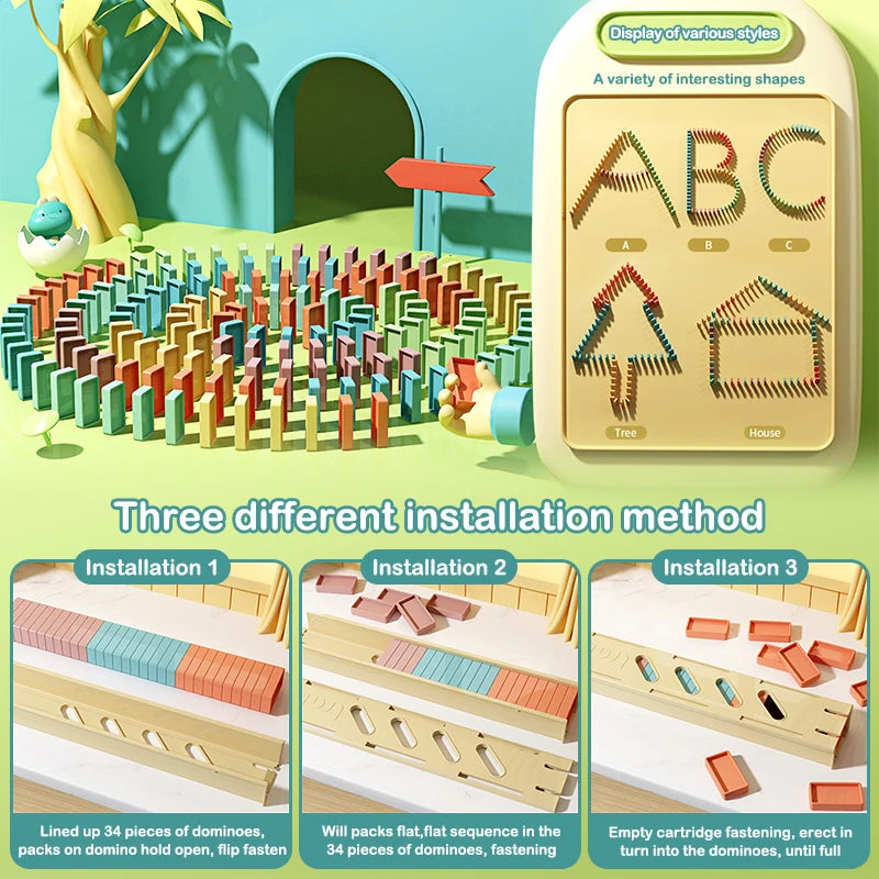 JOEY™️ DIY Automatic Domino Train