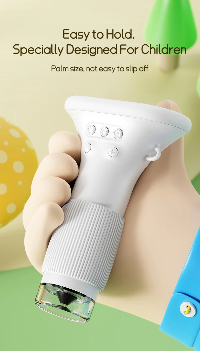 JOEY™️Kids Microscope With LED Screen