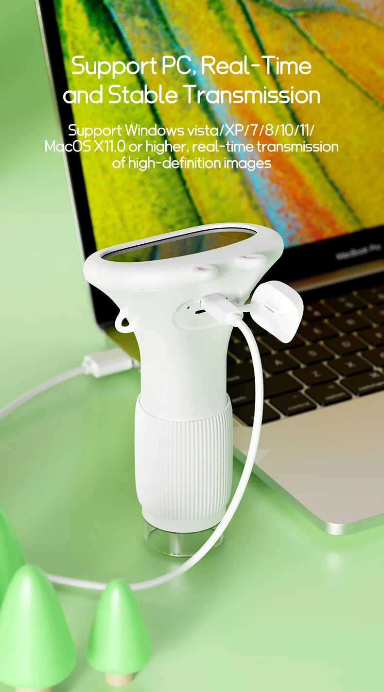 JOEY™️Kids Microscope With LED Screen