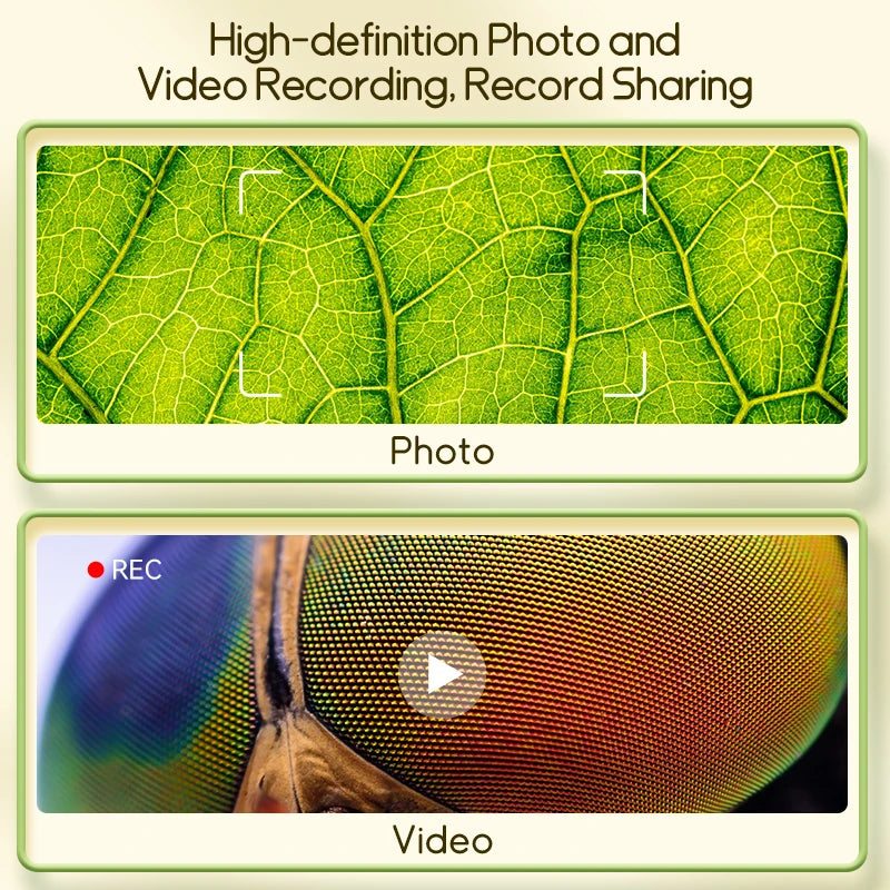 JOEY™️Kids Microscope With LED Screen